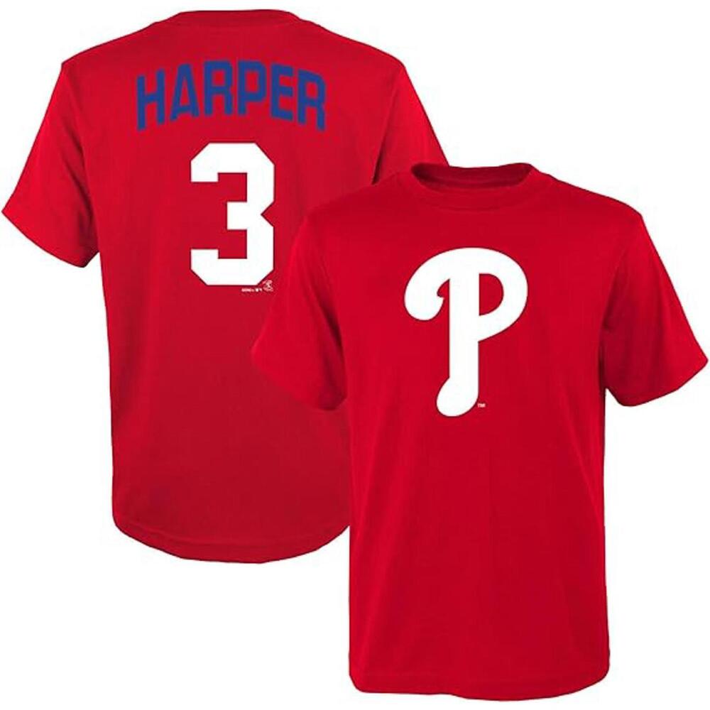 Bryce Harper Philadelphia Phillies MLB Jersey and Baseball Cap - Youth Size‎ 8